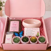 Load image into Gallery viewer, The Butterfly Dreams Succulent Box - A Dolly-Inspired arrangement.
