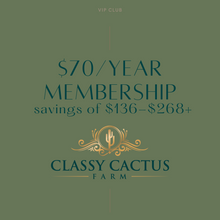 Load image into Gallery viewer, VIP Classy Cactus Club Membership
