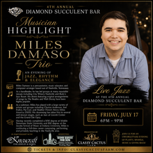 Load image into Gallery viewer, 4th Annual Diamond Succulent Bar Event (Murfreesboro, TN) Friday, July 17 @ 6:00pm-9:00pm
