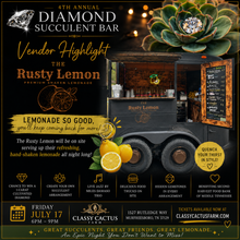 Load image into Gallery viewer, 4th Annual Diamond Succulent Bar Event (Murfreesboro, TN) Friday, July 17 @ 6:00pm-9:00pm
