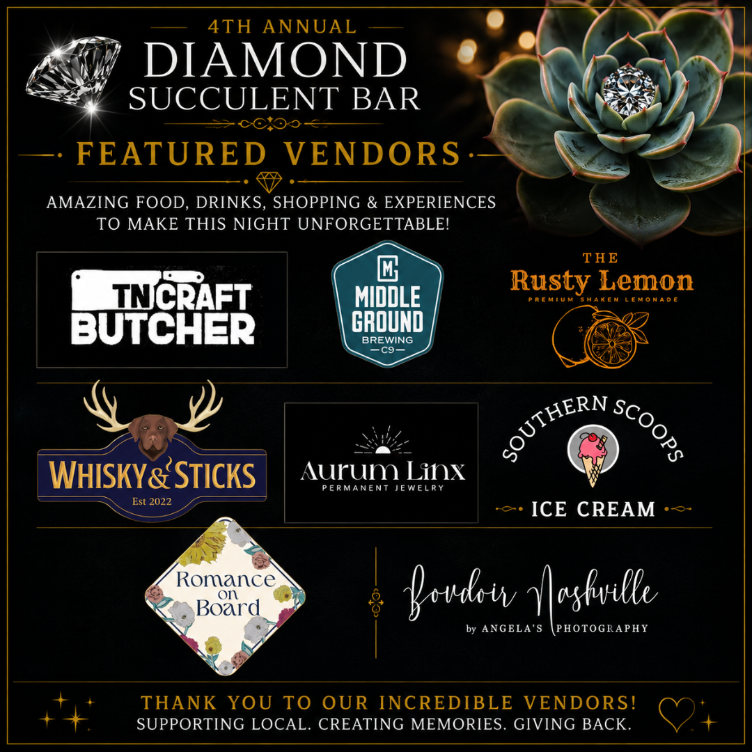 succulent bar omaha 4th Annual Diamond Succulent Bar Event (Murfreesboro, TN) Friday, July