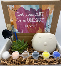 Load image into Gallery viewer, DIY Plant Buddy Succulent Gift Box - Be Unique
