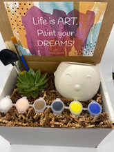 Load image into Gallery viewer, DIY Plant Buddy Succulent Gift Box - Paint your dreams
